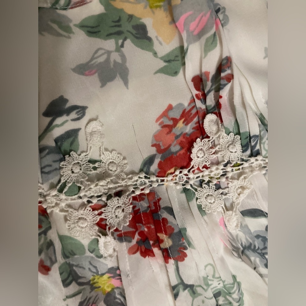 Anthropologie Ranna Gill Kalila Floral Dress Size S - Picture 12 of 13